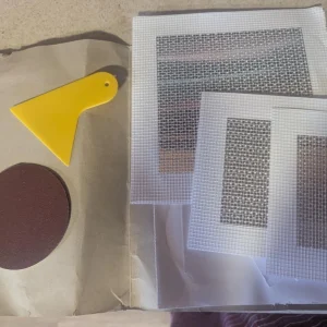 15PCS Drywall Repair Patch Kit Self Adhesive Aluminum Mesh Wall Hole Patch