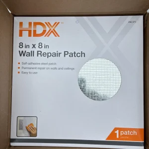 HDX Self-adhesive Mesh & Aluminum Wall Repair Patch 8